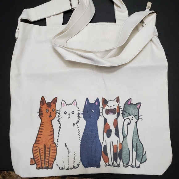 Handbags - *Sale* Kitty cat tote bag
